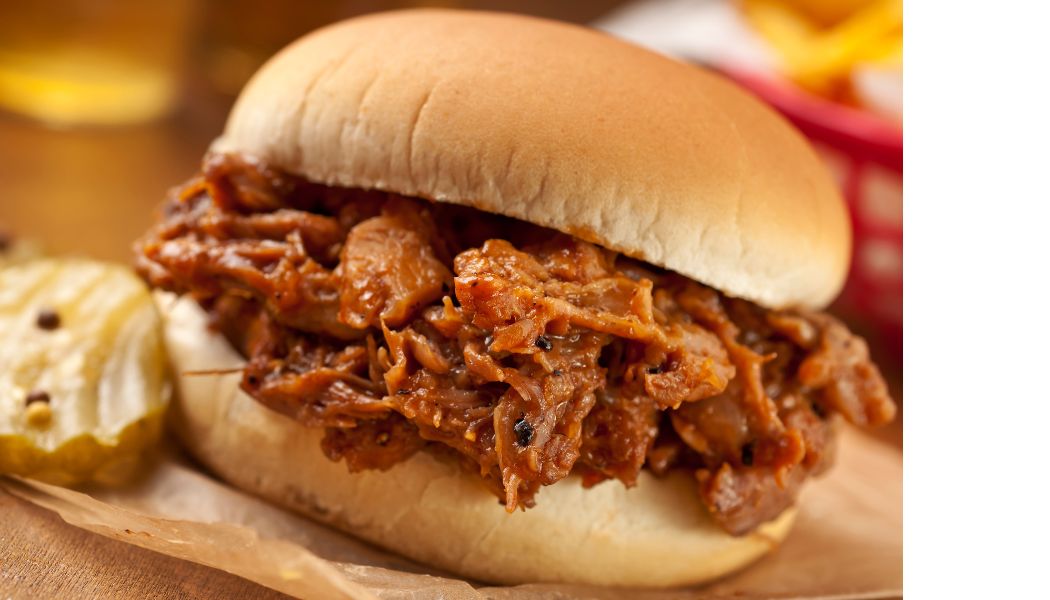 Super Easy Korean Pulled Pork Sandwich