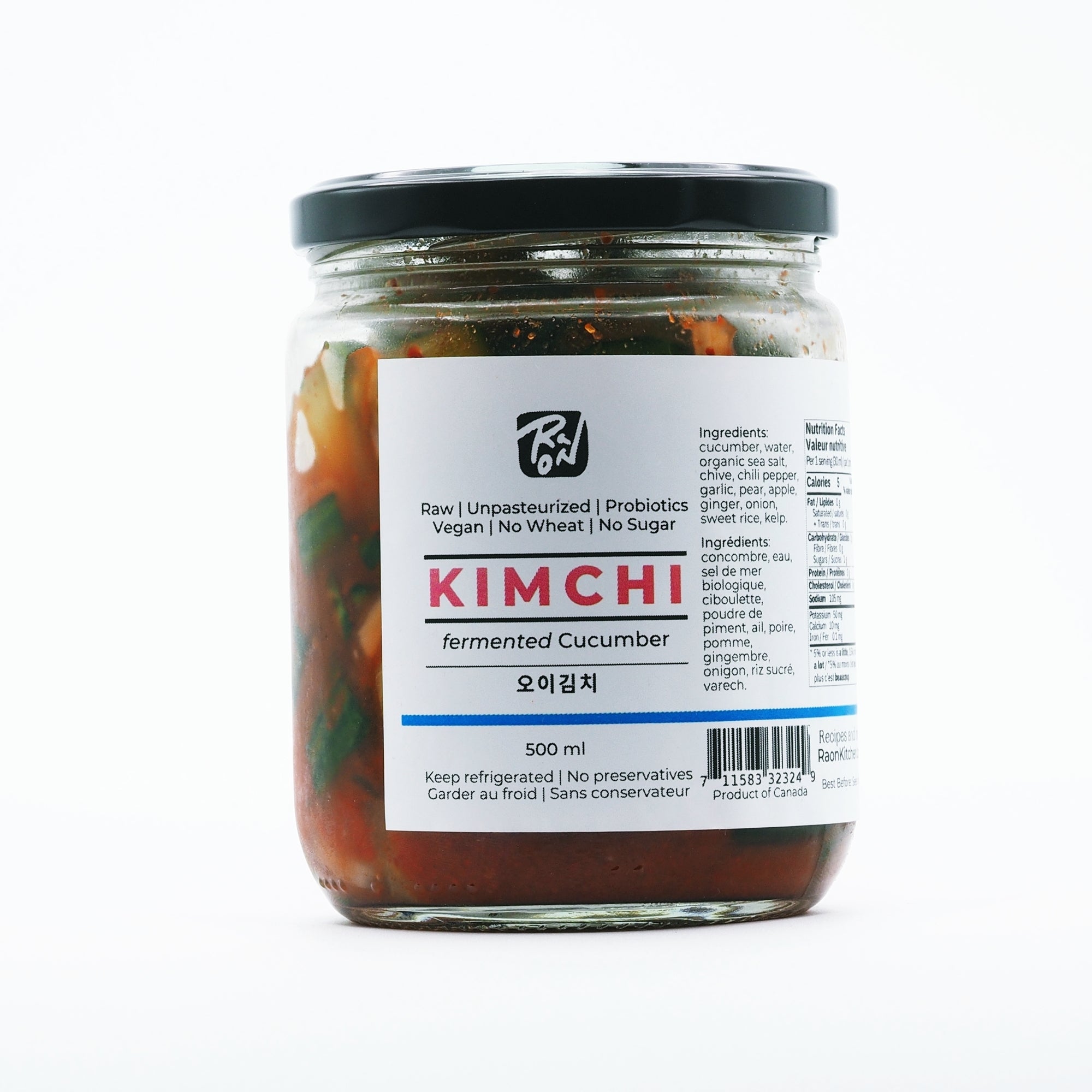 Kimchi, Cucumber – Raon Kitchen