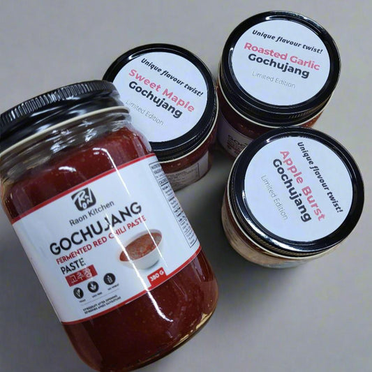 Gochujang Paste (Gluten-Free, No Sugar) - 3 New Flavours - Limited Edition