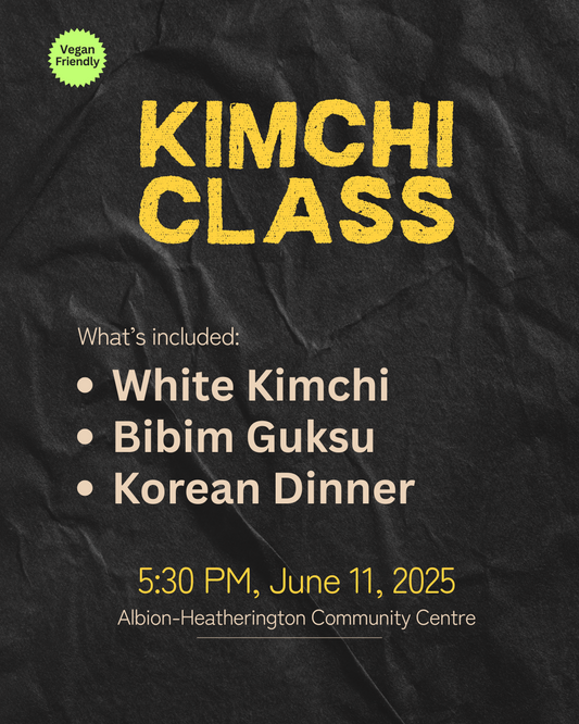 Korean Cooking Class - Kimchi Making, Bibim Guksu & Korean Dinner - June 11, 2025